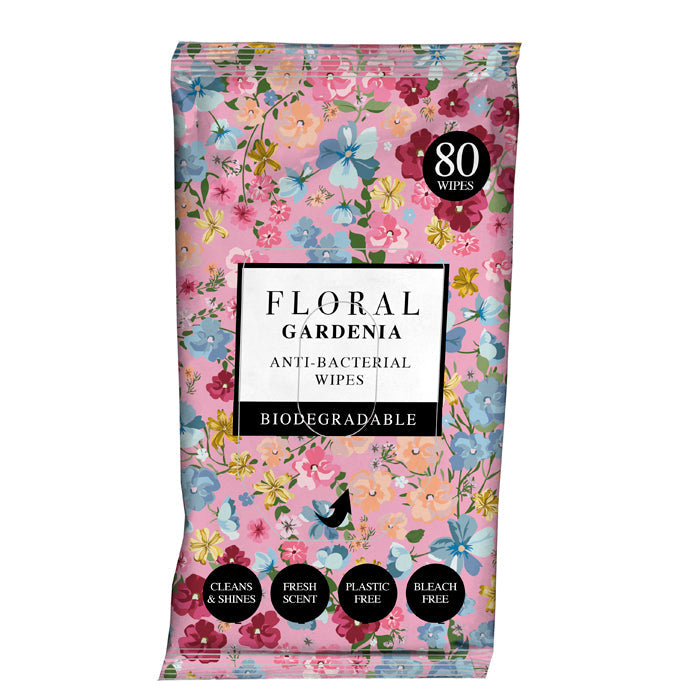 12 x Floral Anti Bac Wipes 430gm - Gardenia - Premium Quality Tissue Online - Product Image 12 x Floral Anti Bac Wipes 430gm - Gardenia - Premium Quality Tissue Online - Product Image